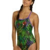 Sporti Forest Hideaway Thin Strap One Piece Swimsuit (22-44) 1 Sporti Forest Hideaway Thin Strap One Piece Swimsuit (22-44) -Swimwear Outlet 8643860922536 foresthideaway