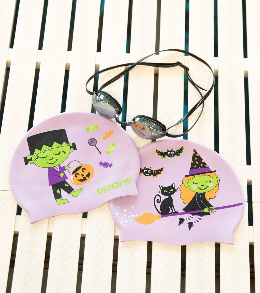 Sporti Young Frankenstein Silicone Swim Cap Jr. 4 Sporti Young Frankenstein Silicone Swim Cap Jr. - Image 2
