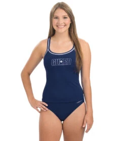 Dolfin Women's Guard Tankini Swimsuit Top 29 Dolfin Women's Guard Tankini Swimsuit Top -Swimwear Outlet 8643906273448 navy