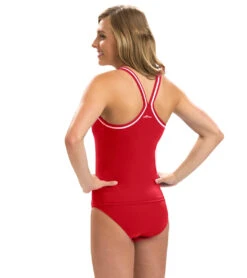 Dolfin Women's Guard Tankini Swimsuit Top 36 Dolfin Women's Guard Tankini Swimsuit Top -Swimwear Outlet 8643906273448 red 2a