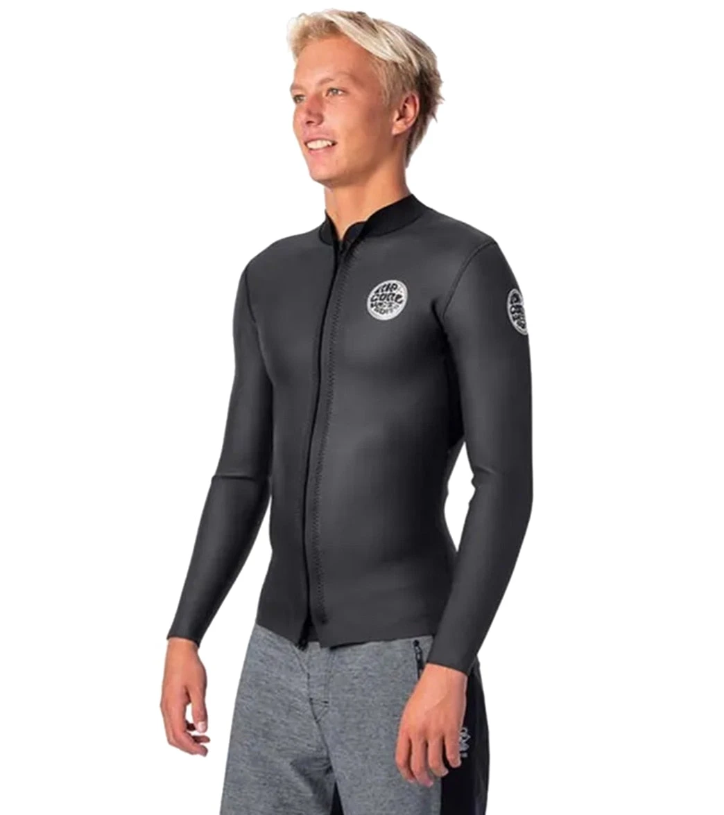 Rip Curl Men's 1.5mm Dawn Patrol Front Zip Wetsuit Jacket 4 Rip Curl Men's 1.5mm Dawn Patrol Front Zip Wetsuit Jacket - Image 2