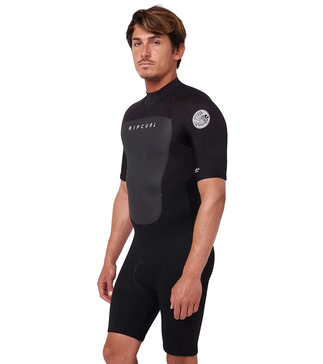 Rip Curl Men's 2mm Omega Back Zip Short Sleeve Springsuit Wetsuit 9 Rip Curl Men's 2mm Omega Back Zip Short Sleeve Springsuit Wetsuit - Image 7
