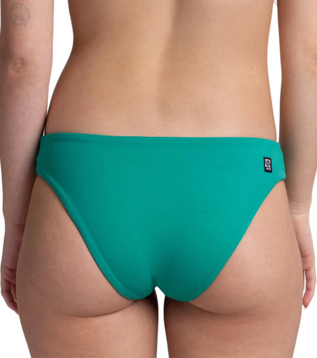 JOLYN Women's Jory Contrast Low Rise Bikini Bottom 5 JOLYN Women's Jory Contrast Low Rise Bikini Bottom - Image 3