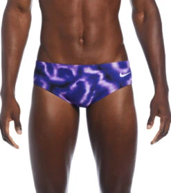 Nike Men's Hydrastrong Digi Haze Brief Swimsuit 36 Nike Men's Hydrastrong Digi Haze Brief Swimsuit -Swimwear Outlet 8645748490408 courtpurple 1a