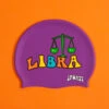 Sporti Groovy Zodiac Libra Silicone Swim Cap -Swimwear Outlet 8645784469672 libra 1a