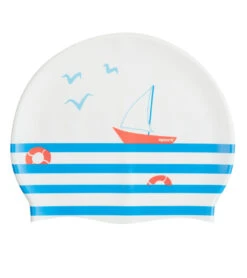 Sporti X Emma Weyant French Stripe Silicone Swim Cap 16 Sporti X Emma Weyant French Stripe Silicone Swim Cap -Swimwear Outlet 8645816975528 frenchstripe 6a