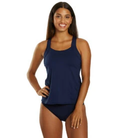 TYR Women's Square Neck Durafast Elite Tankini Top