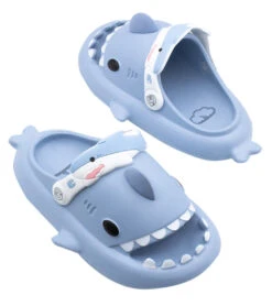 Cloudsharks Kids' Original Cushion Slides -Swimwear Outlet 8646225166504 periwinkleblue
