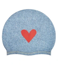 Sporti X Alex & Gretchen Walsh Blue Jean Baby Silicone Swim Cap 11 Sporti X Alex & Gretchen Walsh Blue Jean Baby Silicone Swim Cap -Swimwear Outlet 8646284083368 bluejeanbaby 3a