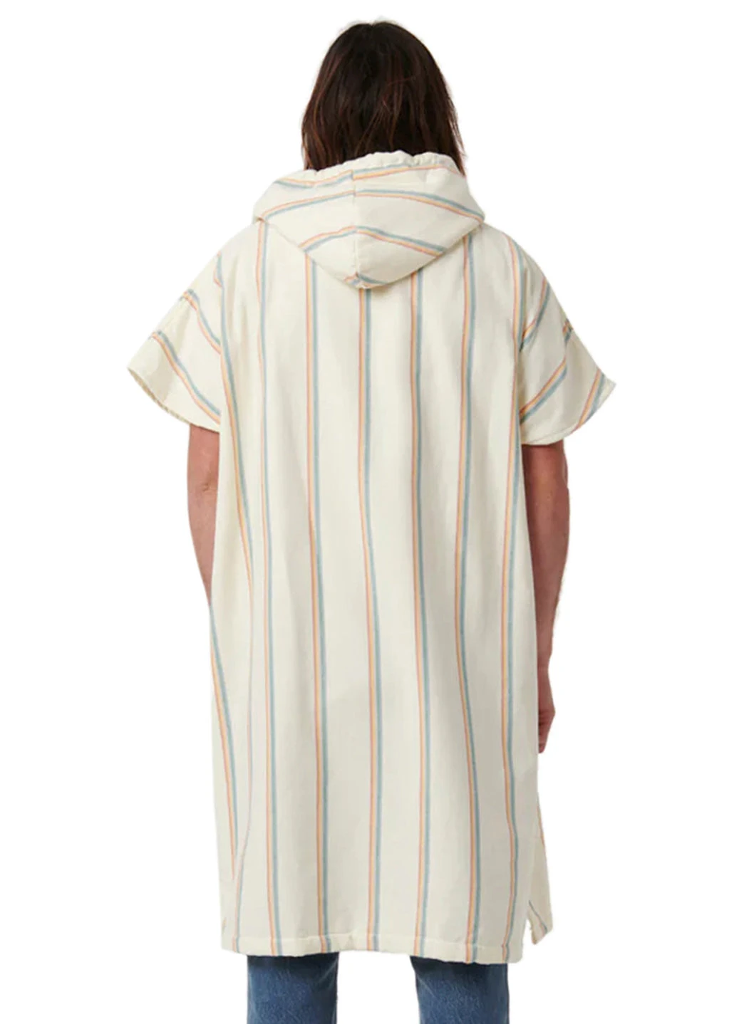 Slowtide Unisex Baja Stripe Fouta Changing Poncho 4 Slowtide Unisex Baja Stripe Fouta Changing Poncho - Image 2