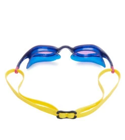 Sporti HydroZoom Vapor Mirrored Goggle -Swimwear Outlet 8646661931176 rainbowmirroredpurplelenslemonstrap 5a