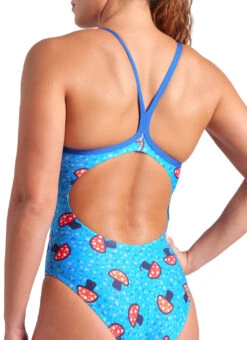 Arena Women's Mushrooms Lightdrop Back One Piece Swimsuit 17 Arena Women's Mushrooms Lightdrop Back One Piece Swimsuit -Swimwear Outlet 8646814269608 royalbluemulti 5a