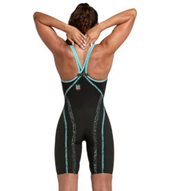 Arena Women's Powerskin Primo SL Closed Back Tech Suit Swimsuit 25 Arena Women's Powerskin Primo SL Closed Back Tech Suit Swimsuit -Swimwear Outlet 8647004487848 blackteal 3a
