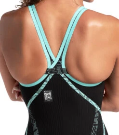 Arena Women's Powerskin Primo SL Closed Back Tech Suit Swimsuit 27 Arena Women's Powerskin Primo SL Closed Back Tech Suit Swimsuit -Swimwear Outlet 8647004487848 blackteal 5a
