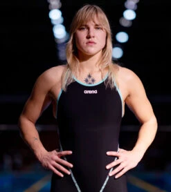 Arena Women's Powerskin Primo SL Closed Back Tech Suit Swimsuit 31 Arena Women's Powerskin Primo SL Closed Back Tech Suit Swimsuit -Swimwear Outlet 8647004487848 blackteal 9a