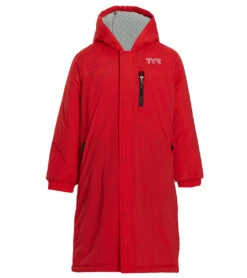 TYR Youth Hydrosphere Alliance Swim Parka 31 TYR Youth Hydrosphere Alliance Swim Parka -Swimwear Outlet 8647034699944 red