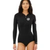 Rip Curl Women's G-Bomb 2.0 Long Sleeve Springsuit Wetsuit 1MM 2 Rip Curl Women's G-Bomb 2.0 Long Sleeve Springsuit Wetsuit 1MM -Swimwear Outlet 8647355826344 black 1a