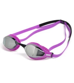 Arena Simone Manuel Collection Air-Speed Mirrored Goggle -Swimwear Outlet 8647362478248 silverpurpleblack 3a