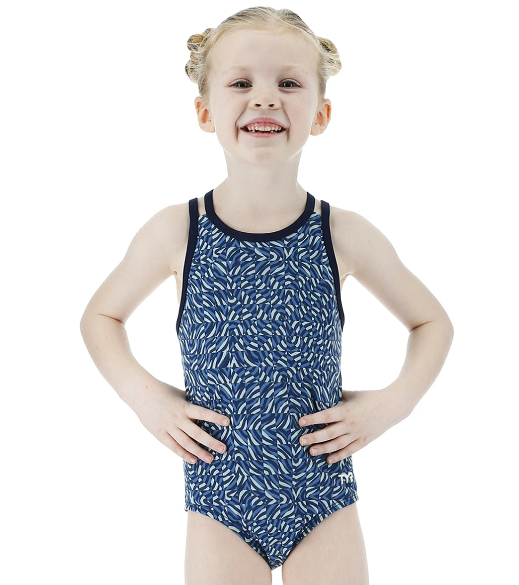 TYR Girls' Razzle Oliviafit One Piece Swimsuit (Toddler, Little Kid, Big Kid) 3 TYR Girls' Razzle Oliviafit One Piece Swimsuit (Toddler, Little Kid, Big Kid)