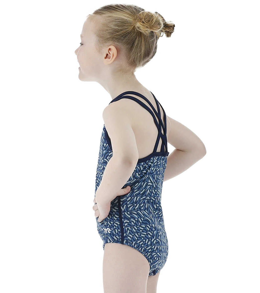 TYR Girls' Razzle Oliviafit One Piece Swimsuit (Toddler, Little Kid, Big Kid) 6 TYR Girls' Razzle Oliviafit One Piece Swimsuit (Toddler, Little Kid, Big Kid) - Image 4