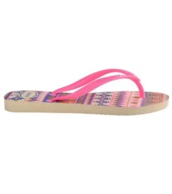 Havaianas Kids' Slim Fashion Flip Flop (Toddler, Little Kid) -Swimwear Outlet 8647514652840 beige 2a