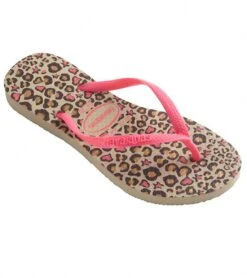 Havaianas Kids' Slim Fashion Flip Flop (Toddler, Little Kid) -Swimwear Outlet 8647514652840 sandgrey