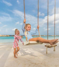 Snapper Rock Girls' Juicy Fruit Long Sleeve One Piece Swimsuit (Baby) 16 Snapper Rock Girls' Juicy Fruit Long Sleeve One Piece Swimsuit (Baby) -Swimwear Outlet 8647554072744 blue 5a