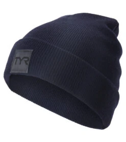TYR Insulated Cuffed Beanie 27 TYR Insulated Cuffed Beanie -Swimwear Outlet 8647672791208 navy 1a