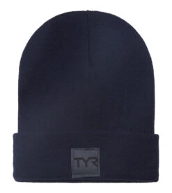 TYR Insulated Cuffed Beanie 28 TYR Insulated Cuffed Beanie -Swimwear Outlet 8647672791208 navy 2a