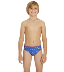 Sporti Rainbow Heart Brief Swimsuit Youth (22-28) 22 Sporti Rainbow Heart Brief Swimsuit Youth (22-28) -Swimwear Outlet 8647679246504 rainbowheart