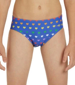 Sporti Rainbow Heart Brief Swimsuit Youth (22-28) 17 Sporti Rainbow Heart Brief Swimsuit Youth (22-28) -Swimwear Outlet 8647679246504 rainbowheart 5a