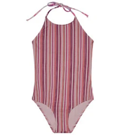 Splendid Girls' Lurex Stripe One Piece Swimsuit (Big Kid) 10 Splendid Girls' Lurex Stripe One Piece Swimsuit (Big Kid) -Swimwear Outlet 8647703232680 multi