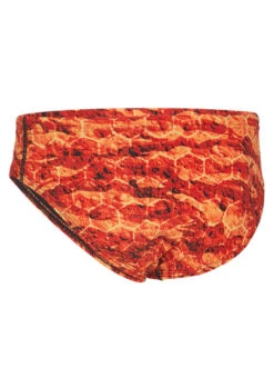 TYR Boys' Agran Wave Racer Brief Swimsuit -Swimwear Outlet 8647764934824 blackorange 2a