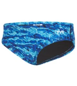 TYR Boys' Agran Wave Racer Brief Swimsuit -Swimwear Outlet 8647764934824 blue 1a