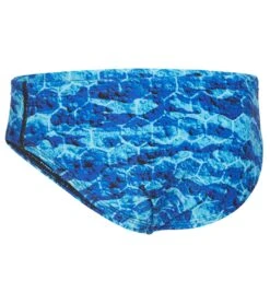 TYR Boys' Agran Wave Racer Brief Swimsuit -Swimwear Outlet 8647764934824 blue 2a