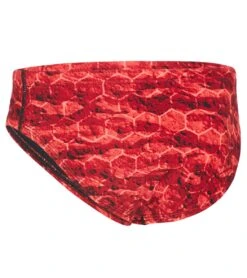 TYR Boys' Agran Wave Racer Brief Swimsuit -Swimwear Outlet 8647764934824 red 2a