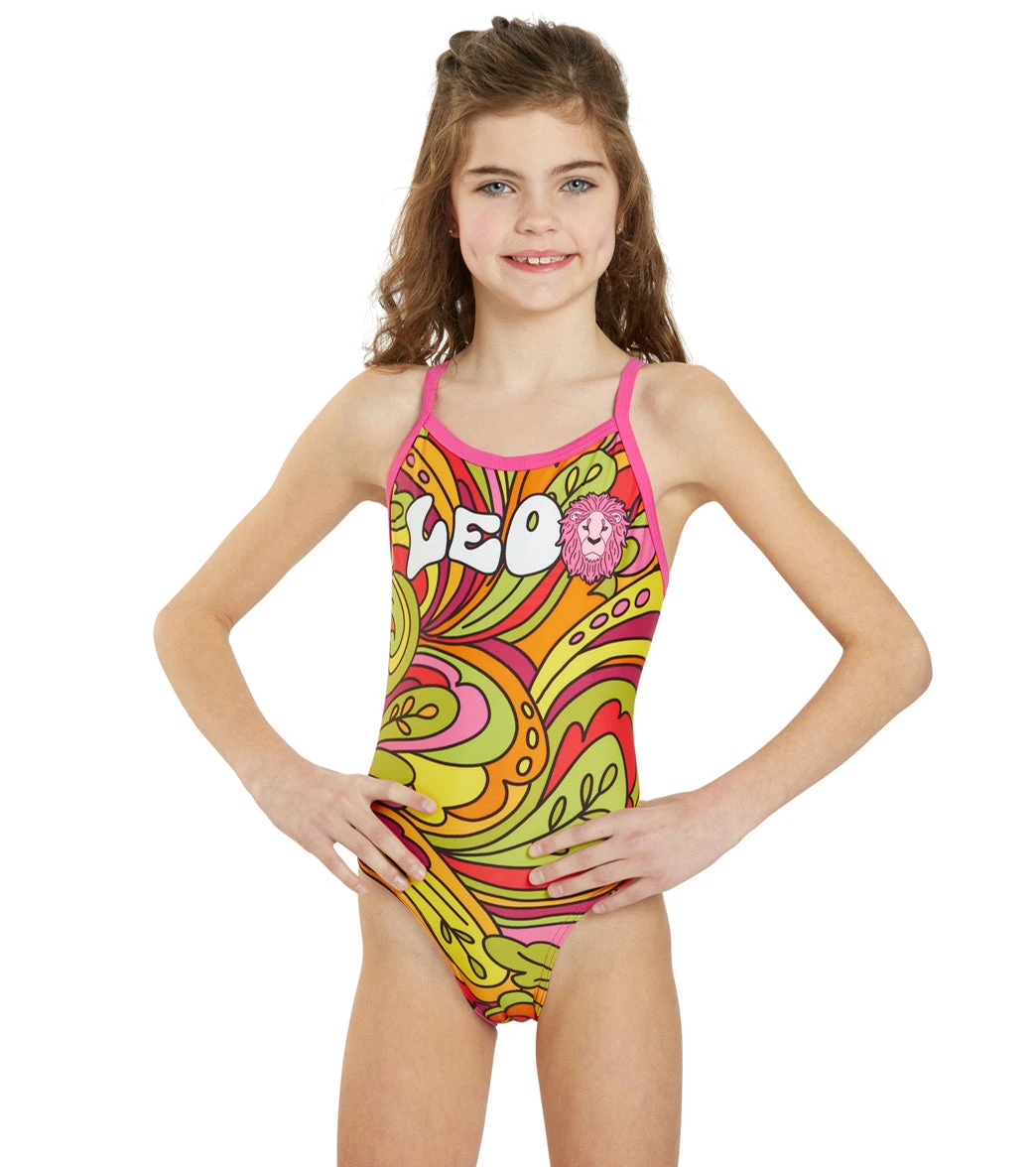 Sporti Groovy Zodiac Leo Thin Strap One Piece Swimsuit (22-44) 16 Sporti Groovy Zodiac Leo Thin Strap One Piece Swimsuit (22-44) - Image 14
