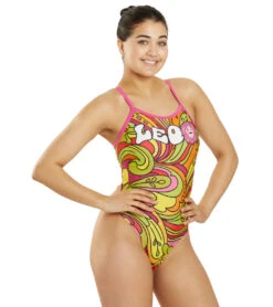 Sporti Groovy Zodiac Leo Thin Strap One Piece Swimsuit (22-44) 24 Sporti Groovy Zodiac Leo Thin Strap One Piece Swimsuit (22-44) -Swimwear Outlet 8647772635304 leo 6a