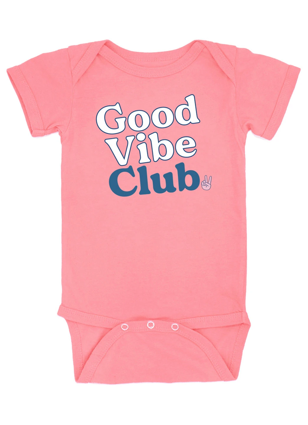 Feather 4 Arrow Girls' Good Vibes Club Onesie (Baby) 5 Feather 4 Arrow Girls' Good Vibes Club Onesie (Baby) - Image 3