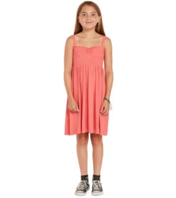 Volcom Girls' Swingin Summer Dress (Little Kid, Big Kid) 27 Volcom Girls' Swingin Summer Dress (Little Kid, Big Kid) -Swimwear Outlet 8647830339752 2t