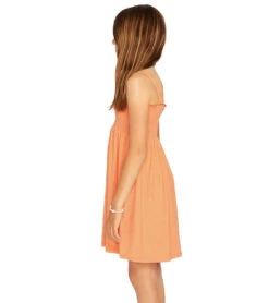 Volcom Girls' Swingin Summer Dress (Little Kid, Big Kid) 20 Volcom Girls' Swingin Summer Dress (Little Kid, Big Kid) -Swimwear Outlet 8647830339752 papaya 2a