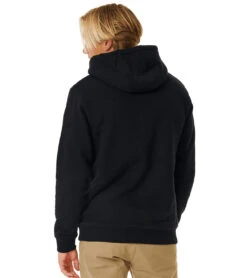 Rip Curl Men's Marking Lined Fleece Jacket -Swimwear Outlet 8647891583144 black 3a