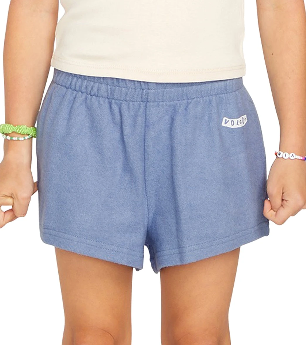 Volcom Girls' Lil Fleece Shorts (Little Kid, Big Kid) 6 Volcom Girls' Lil Fleece Shorts (Little Kid, Big Kid) - Image 4