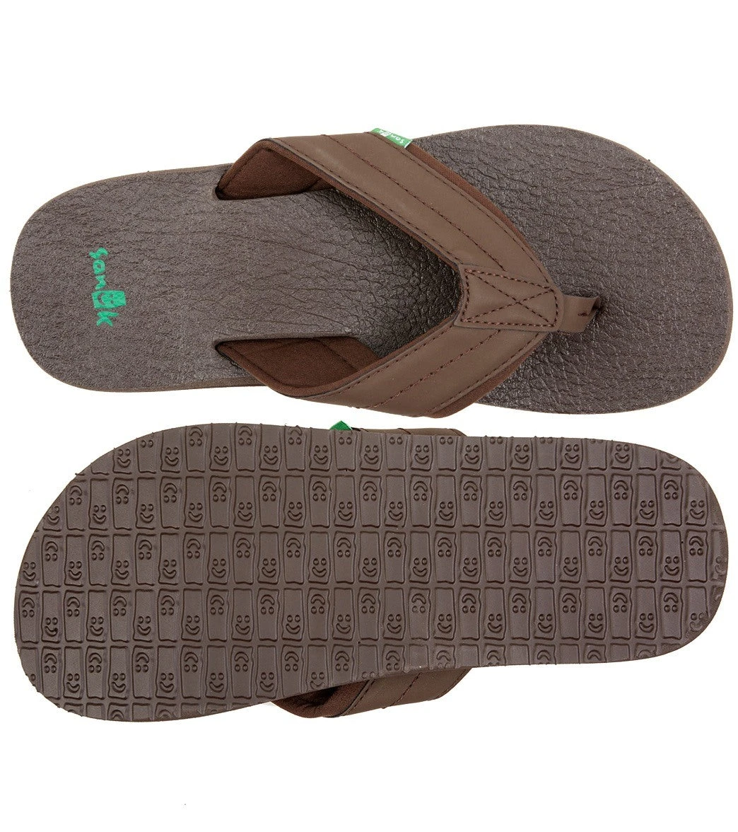 Sanuk Men's Beer Cozy 2 Flip Flop 6 Sanuk Men's Beer Cozy 2 Flip Flop - Image 4