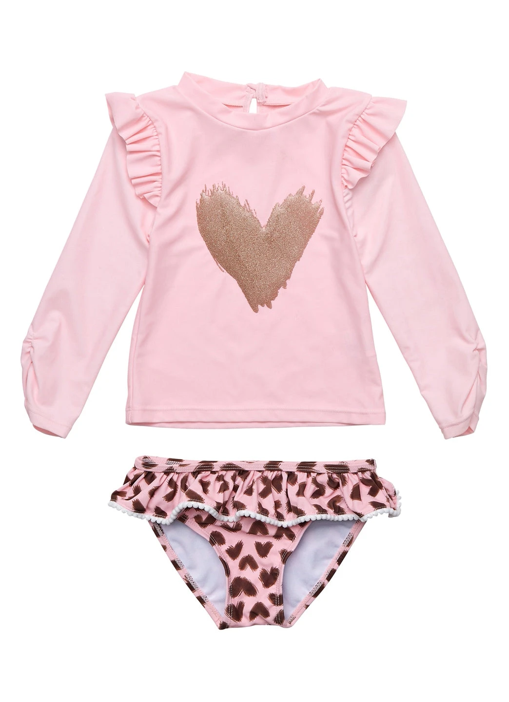 Snapper Rock Girls' Wild Love Long Sleeve Rash Guard Set (Baby, Toddler, Little Kid) 9 Snapper Rock Girls' Wild Love Long Sleeve Rash Guard Set (Baby, Toddler, Little Kid) - Image 7