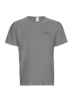 Level Six Men's Coastal Short Sleeve Loose Fitting Surf Tee -Swimwear Outlet 8648016167080 charcoalbadge