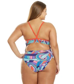 Sporti Groovy Zodiac Scorpio Thin Strap One Piece Swimsuit (22-44) -Swimwear Outlet 8648073511080 scorpio 11a