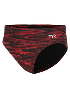TYR Boys' Fizzy Racer Brief Swimsuit -Swimwear Outlet 8648139931816 red 1a