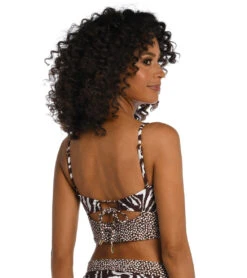 La Blanca Women's Fierce Lines Bandeau Midkini Bikini Top 14 La Blanca Women's Fierce Lines Bandeau Midkini Bikini Top -Swimwear Outlet 8648159461544 java 5a