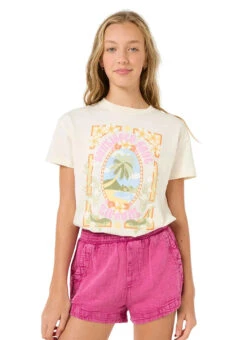 Rip Curl Girls' Classic Surf Short (Big Kid) -Swimwear Outlet 8648194162856 hotpink 4a